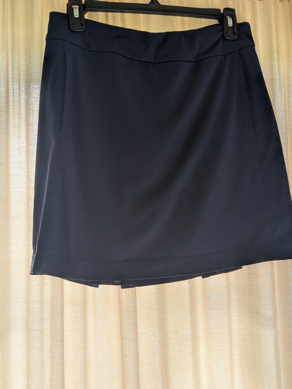 EP Pro New York Ladies Golf Skort Size Small Navy Moisture Wicking UV50+
